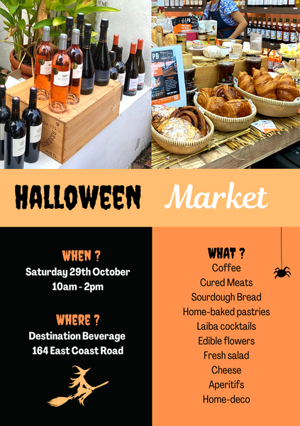 Halloween Market - 29th October at Destination Beverage