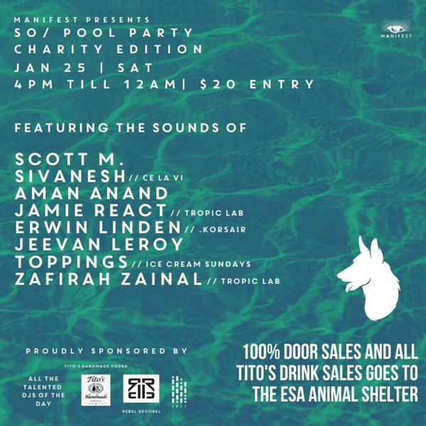 Tito's Handmade Vodka - So/Pool Party Charity Edition