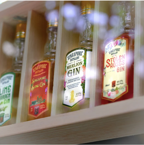 Gift Set of 8 x 50 ml Gins Singapore Distillery
